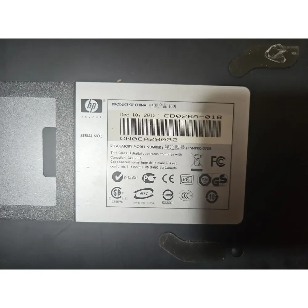 HP OfficeJet H470 Mobile Inkjet Printer No Cords, Tested Works